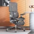 Högkvalitativ ergonomisk kontorsstol med fotstöd - Bild 2